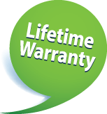 A callout image representing the DAHL VALVE LIMITED LIFETIME LIMITED WARRANTY