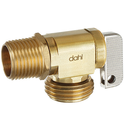 mini-ball™Valves, Hose and Boiler Drain 221DH-01-04 (Iron)