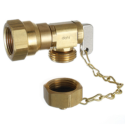 mini-ball™Valves, Hose and Boiler Drain 221DH-54-04-CC (Iron)