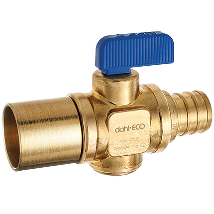 mini-ball™Valves, In-Line Stops & Isolation 525-14-PX5 (Copper)