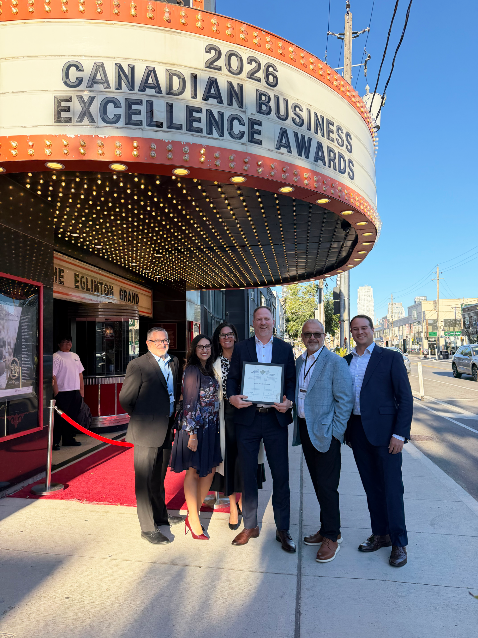 Canadian Business Excellence awards